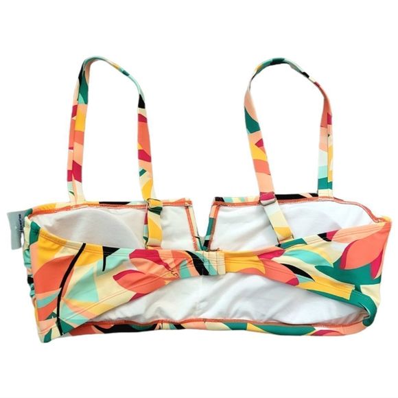 Mynah Plus Size Print 2 Piece Swimsuit - Picture 2 of 5